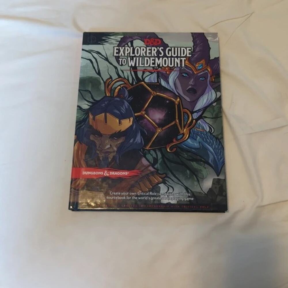 Dungeons & Dragons: Explorer's Guide to Wildemount – Hardcover book